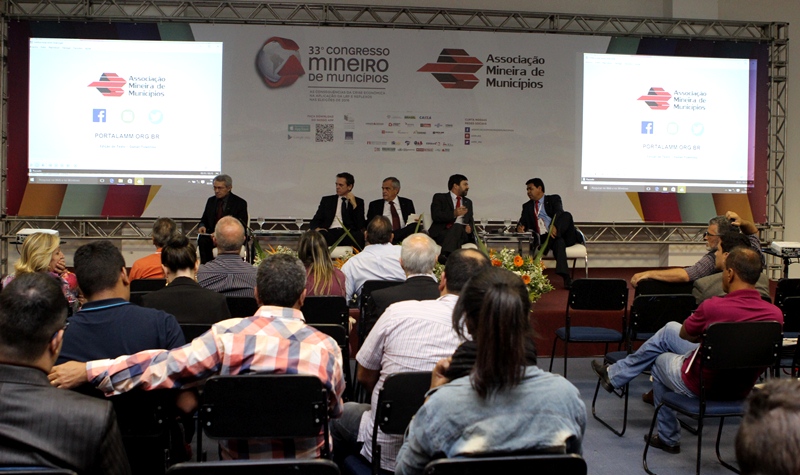 Público presente no VI Congresso Mineiro de Vereadores (Foto: Karina Camargos Coutinho)